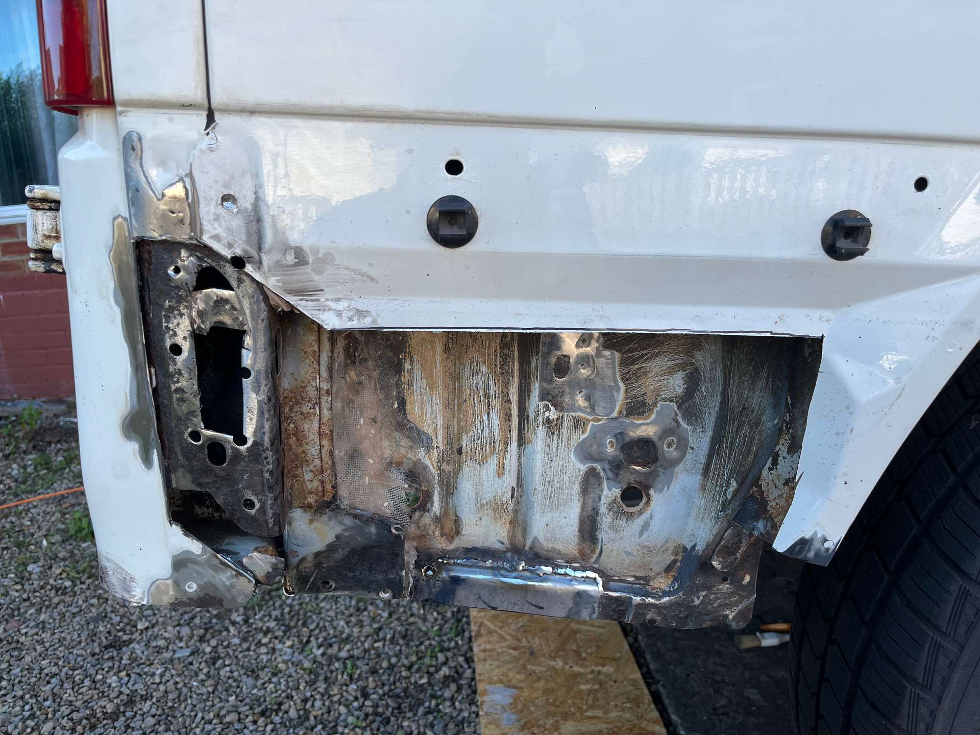 Cut away the rust