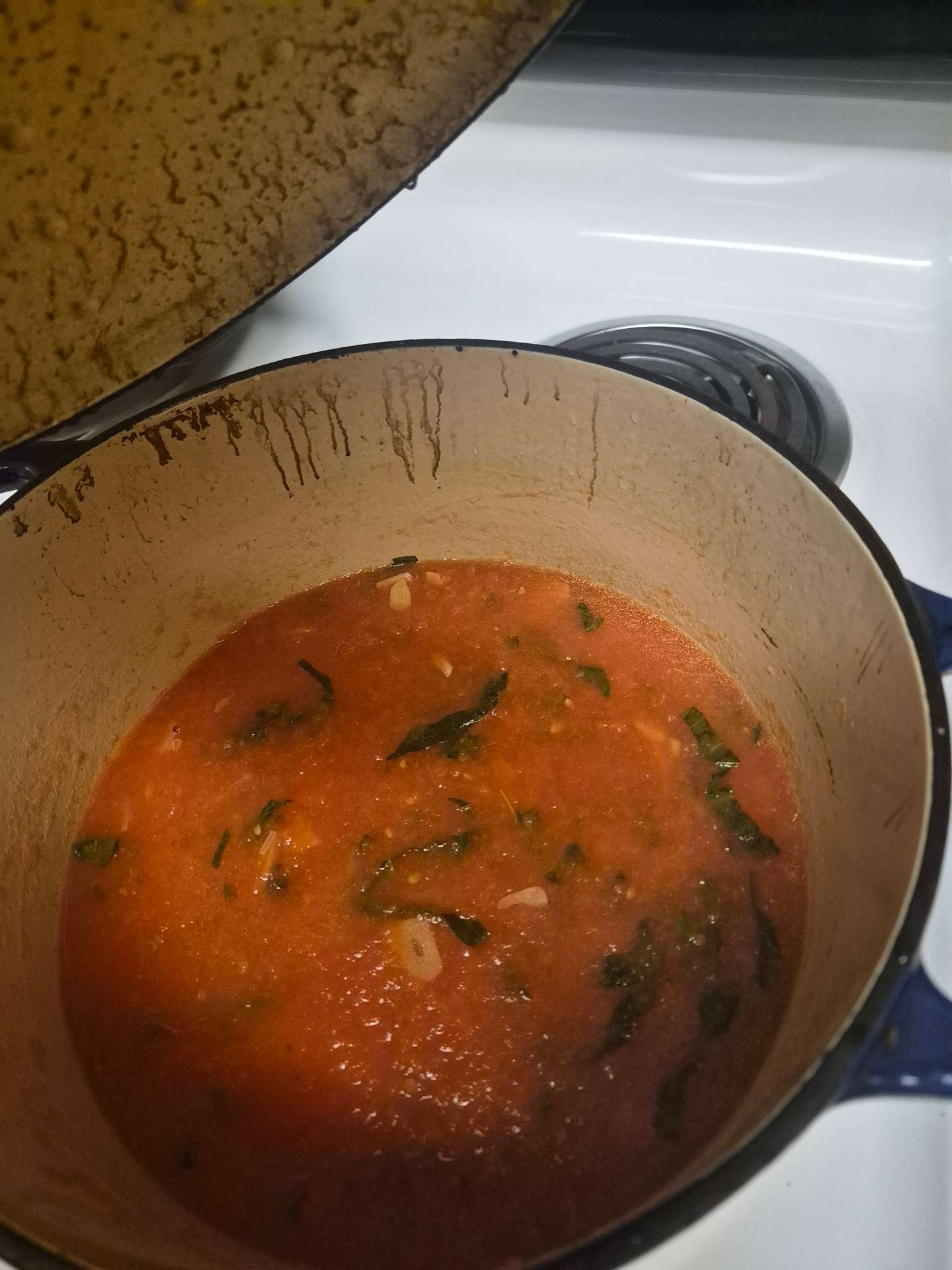 Basil and Garlic sauce