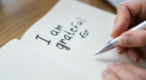 A Gratitude Diary